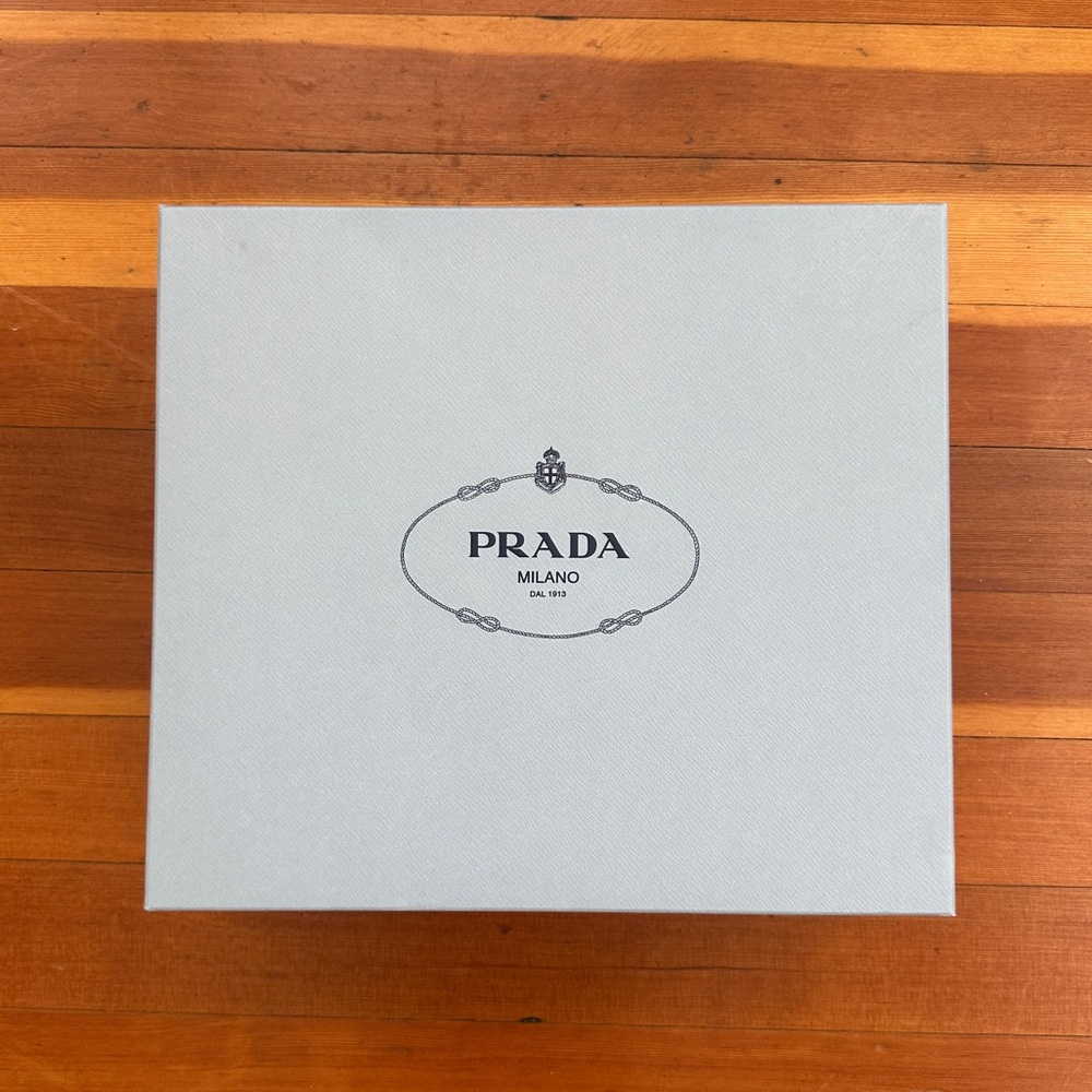 PRADA Monolith Leather and Re-Nylon Boots with Pouch | Size 38.5 IT - Picture 6 of 9